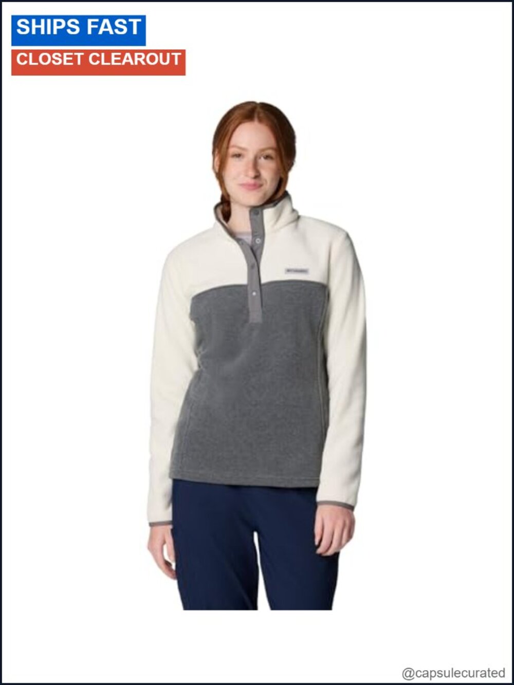 Columbia Benton Springs Half Snap Fleece Pullover Women's